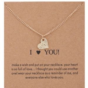 I LOVE YOU Necklace